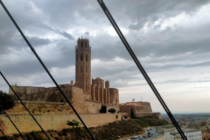 La Seu Vella de Lleida durant aquest mes de juny.