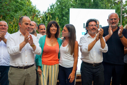 Acto final de campaña de Junts en Lleida