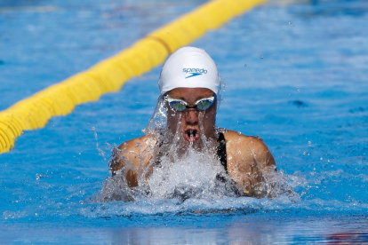 Mireia Belmonte va guanyar ahir la segona medalla d’or, aquest cop en 200 papallona.