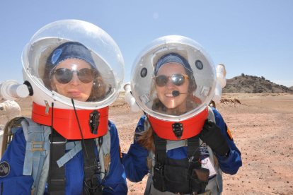 Fotografies de la tripulació d'Hypatia a la MDRS de Utah