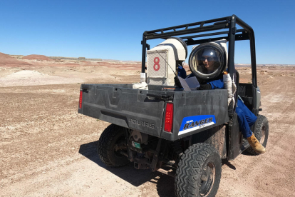 Fotografies de la tripulació d'Hypatia a la MDRS de Utah