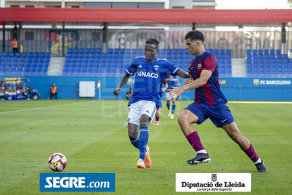 El Lleida encaixa en la visita al Barça Atlètic la tercera derrota de la pretemporada (3-0), totes amb equips de la Primera RFEF