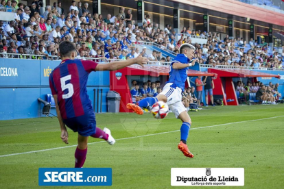 El Lleida encaixa en la visita al Barça Atlètic la tercera derrota de la pretemporada (3-0), totes amb equips de la Primera RFEF