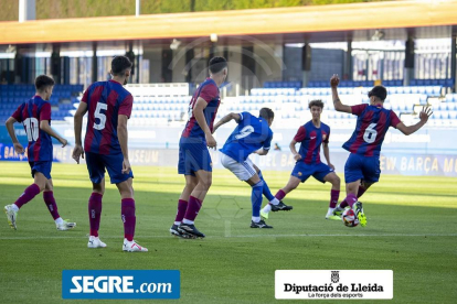 El Lleida encaixa en la visita al Barça Atlètic la tercera derrota de la pretemporada (3-0), totes amb equips de la Primera RFEF