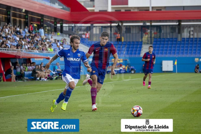 El Lleida encaixa en la visita al Barça Atlètic la tercera derrota de la pretemporada (3-0), totes amb equips de la Primera RFEF