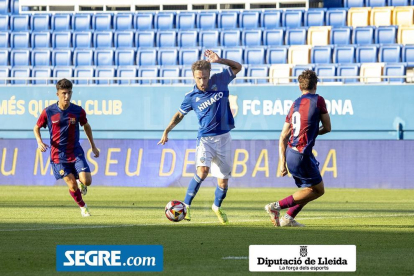 El Lleida encaixa en la visita al Barça Atlètic la tercera derrota de la pretemporada (3-0), totes amb equips de la Primera RFEF