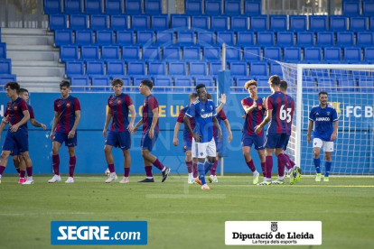 El Lleida encaixa en la visita al Barça Atlètic la tercera derrota de la pretemporada (3-0), totes amb equips de la Primera RFEF