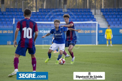 El Lleida encaixa en la visita al Barça Atlètic la tercera derrota de la pretemporada (3-0), totes amb equips de la Primera RFEF