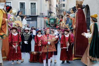 Séquito y pregón de Fiesta Mayor de Lleida