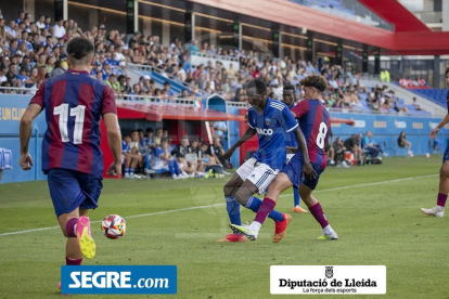 El Lleida encaixa en la visita al Barça Atlètic la tercera derrota de la pretemporada (3-0), totes amb equips de la Primera RFEF