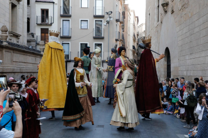 Séquito y pregón de Fiesta Mayor de Lleida