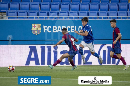 El Lleida encaixa en la visita al Barça Atlètic la tercera derrota de la pretemporada (3-0), totes amb equips de la Primera RFEF