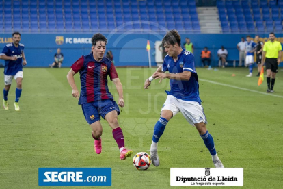 El Lleida encaixa en la visita al Barça Atlètic la tercera derrota de la pretemporada (3-0), totes amb equips de la Primera RFEF