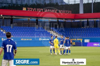 El Lleida encaixa en la visita al Barça Atlètic la tercera derrota de la pretemporada (3-0), totes amb equips de la Primera RFEF