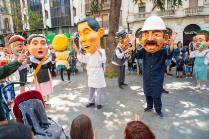 Actos populares del jueves de Fiesta Mayor de Lleida