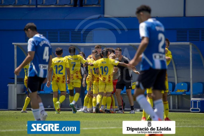 Amb els tres punts dels d'Ángel Viadero es va confirmar un final de temporada fantàstic i no va caldre dependre de resultats en altres camps per salvar-se.