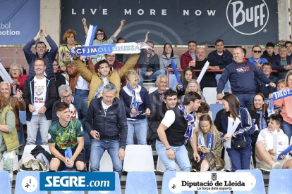 Imatges del partit Igualada 0 - Mollerussa 2, que suposa l'ascens dels del Pla a Tercera RFEF