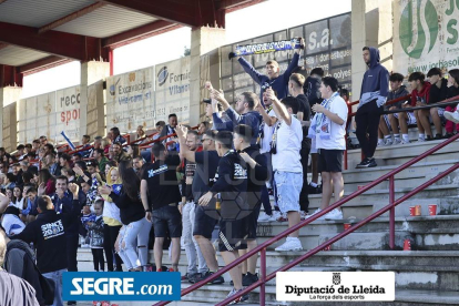 Imatges del partit Igualada 0 - Mollerussa 2, que suposa l'ascens dels del Pla a Tercera RFEF