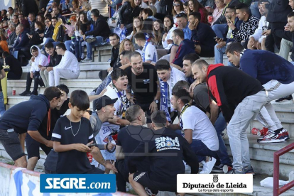 Imatges del partit Igualada 0 - Mollerussa 2, que suposa l'ascens dels del Pla a Tercera RFEF