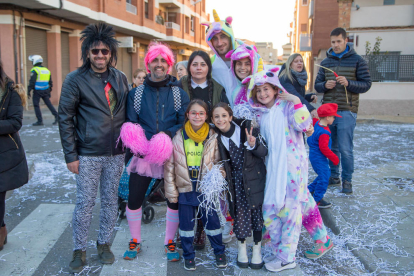 Carnaval en el barrio de la Bordeta de Lleida