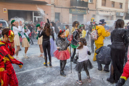 Carnaval en el barrio de Pardinyes de Lleida