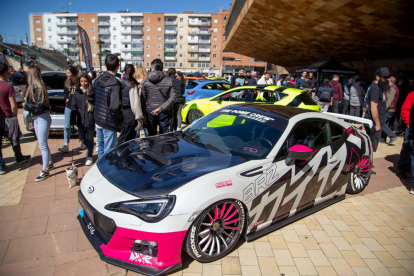 Més de cent cotxes modificats a l'Stance Caragol de Lleida, a la Llotja