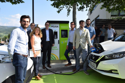 Nuevos puntos de conexión para vehículos eléctricos en La Seu. 