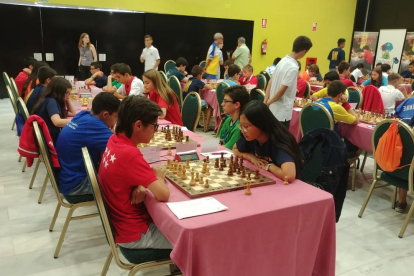 Vinyet Palau va participar en el Campionat d’Espanya sub-14.