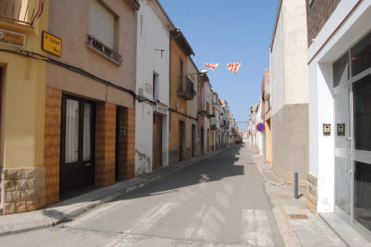 La calle Nou de Vilanova. 