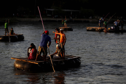Sigue el éxodo de los inmigrantes hondureños hacia la frontera de EEUU