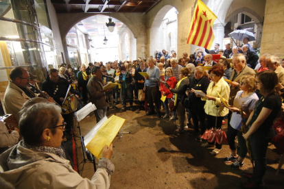 Els presidents de les quatre diputacions catalanes es van reunir ahir amb el president Torra.