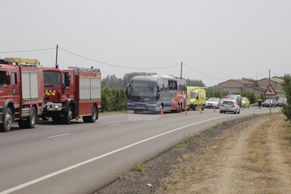 El choque se ha producido en la C-12 en Lleida.
