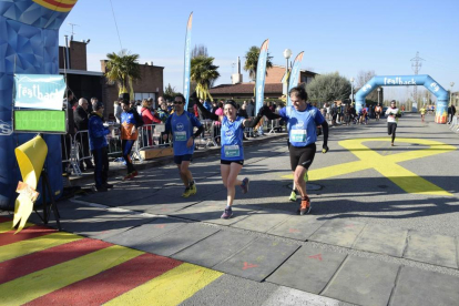 500 corredores en la Cursa de Sant Blai