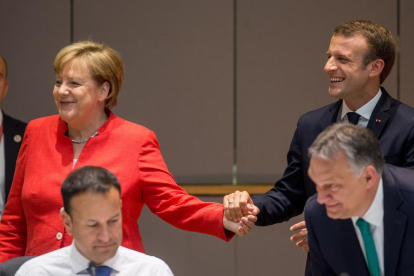 La canciller alemana, Angela Merkel, i el