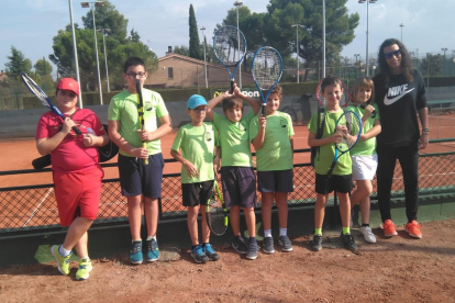 Liga benjamín McDonald’s de tenis en Lleida