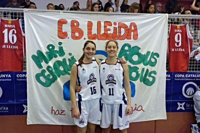 Maria Cerqueda i Rous Tous van representar el club a l’All Star.