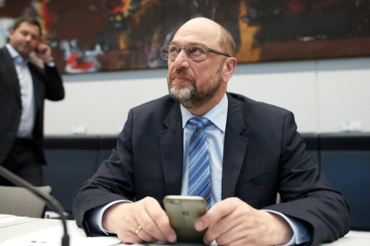 El líder del partido socialdemócrata alemán (SPD), Martin Schulz.