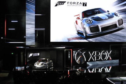 L'acte de presentació de la nova consola Xbox One X