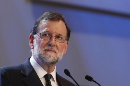 Imágenes de Mariano Rajoy, Roger Torrent e Iñigo Urkullu.