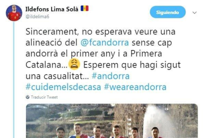Primeres crítiques per a l'Andorra de Gerard Piqué: Cap andorrà a l'equip titular