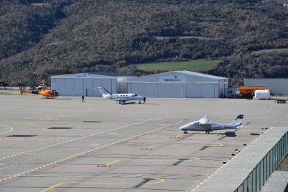 Imagen reciente del aeropuerto de La Seu.