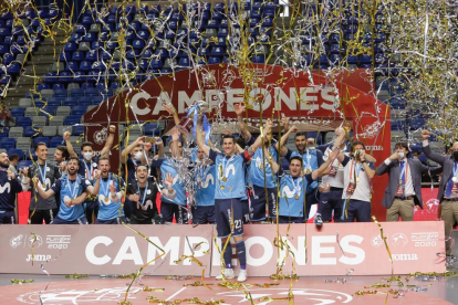 El Movistar Inter se proclama campeón de Liga ante el Valdepeñas