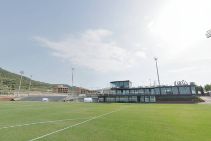 Instal·lacions en les quals el Lleida s’entrenarà demà per preparar el partit d’Ontinyent.