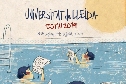 El cartell de la 27a edició de la Universitat d'Estiu de la UdL.