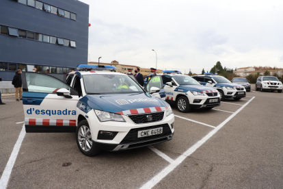 En Lleida llegaron el pasado viernes los primeros cinco nuevos coches.