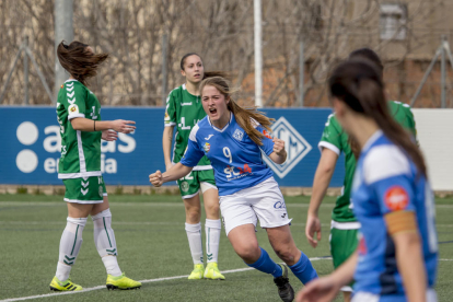 Andrea va marcar el segon gol blau després d’una brillant jugada personal a vint minuts per a la conclusió del xoc.