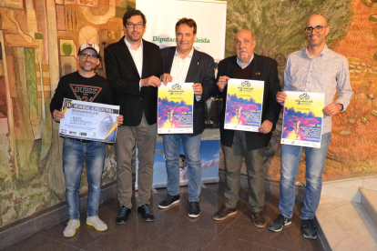 L’Open Lleida BTT i la primera prova del certamen es van presentar ahir a la Diputació.