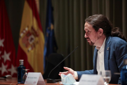 El vicepresident segon del Govern espanyol, Pablo Iglesias