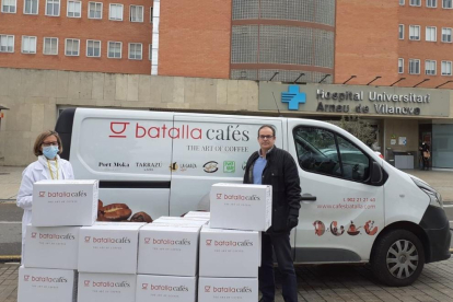 Batalla Cafés  va voler aportar el seu gra de sorra en la lluita contra aquesta pandèmia, donant suport al personal sanitari amb l'aportació de més de 20.000 consumicions de cafè.