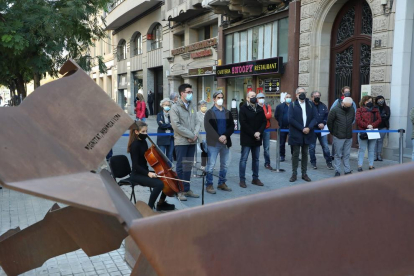 Lleida commemora el 83è aniversari del bombardeig al Liceu Escolar